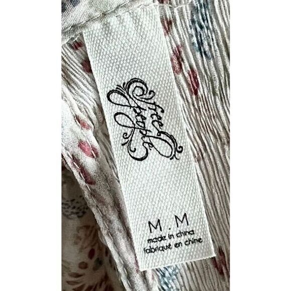 Free People Charlotte Midi Victorian Style Floral Dress - Picture 9 of 15